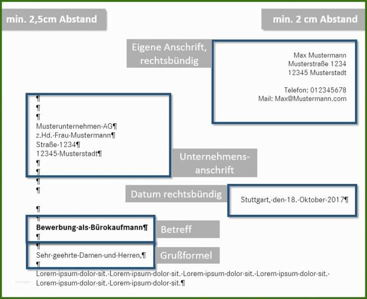 Lebenslauf Nach Din Gesch Ftsbrief Din Aufbau