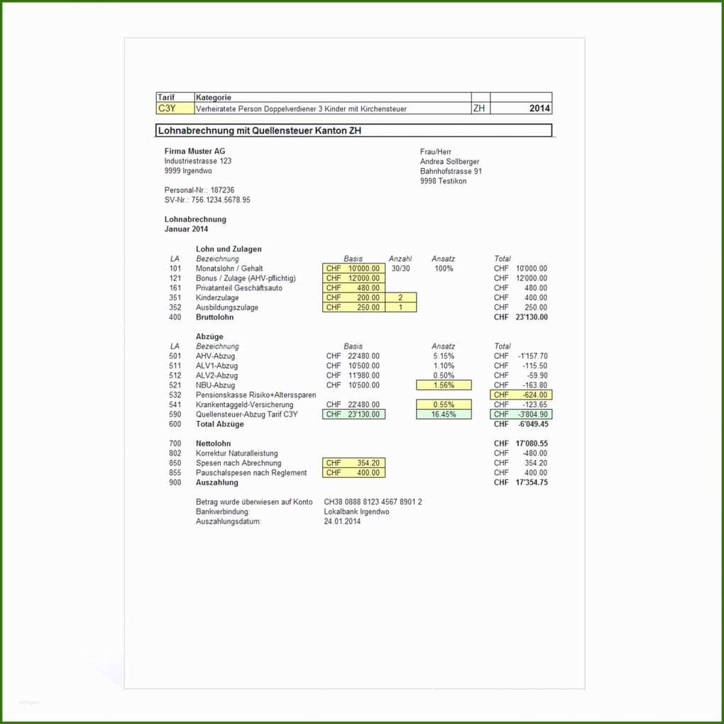 001 Excel Lohnabrechnung Vorlage Kostenlos Gehaltsabrechnung Excel Vorlage