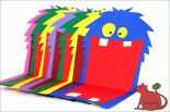 001 Kindergeburtstag Party Einladung Vorlage Monster Karten – Roteratte