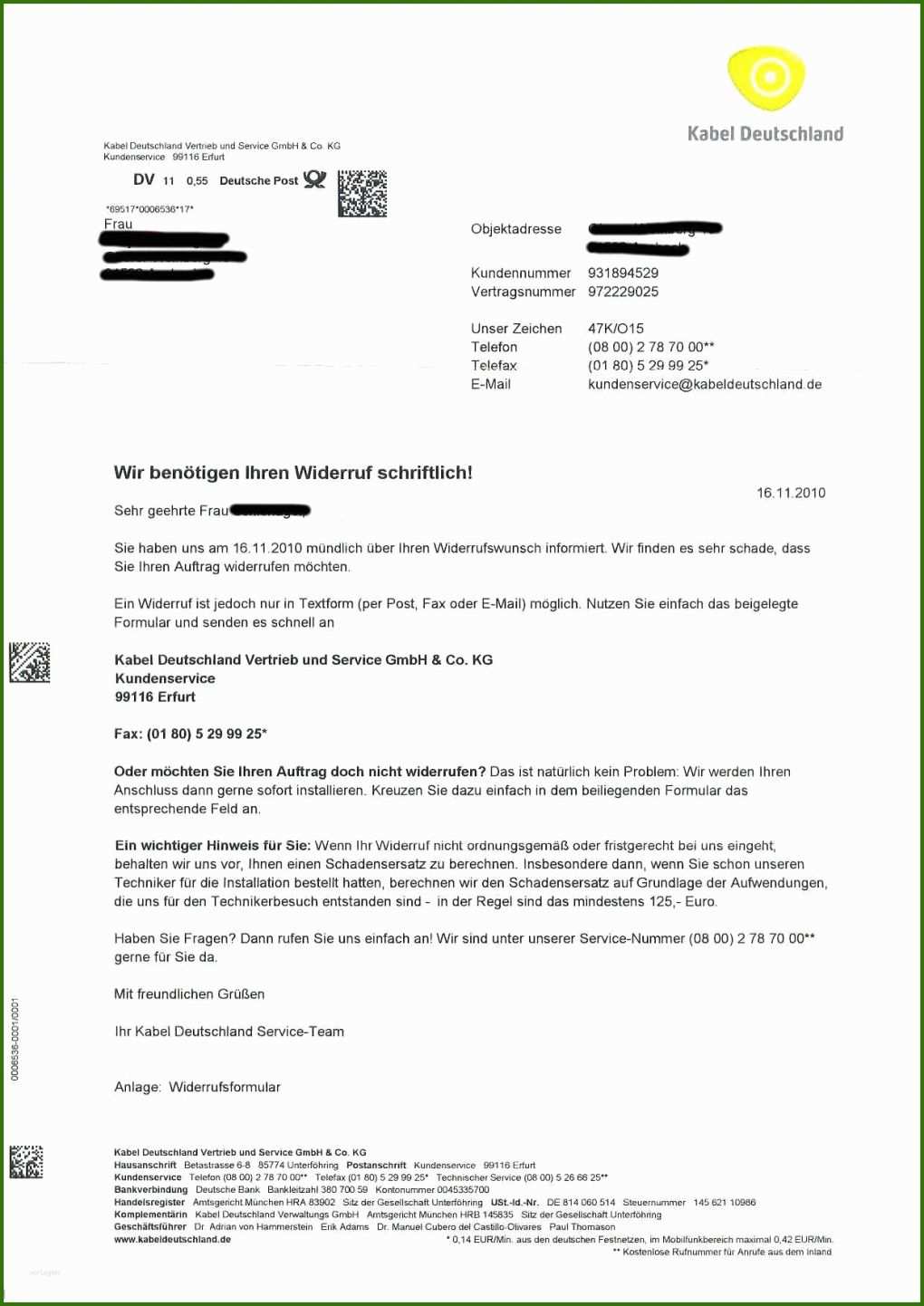 001 Vodafone sonderkündigung Vorlage Probe Anwalt Kündigen formular Lusocast