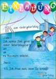 002 Kindergeburtstag Einladungen Vorlagen Aquawelt Kidswelt Kindergeburtstag
