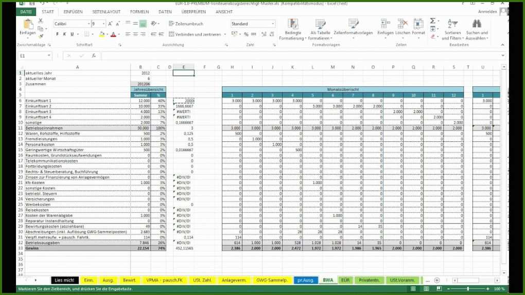 002 Projektkostenrechnung Excel Vorlage Tutorial Excel Vorlage EÜr Monatsdurchschnitt Anzeigen