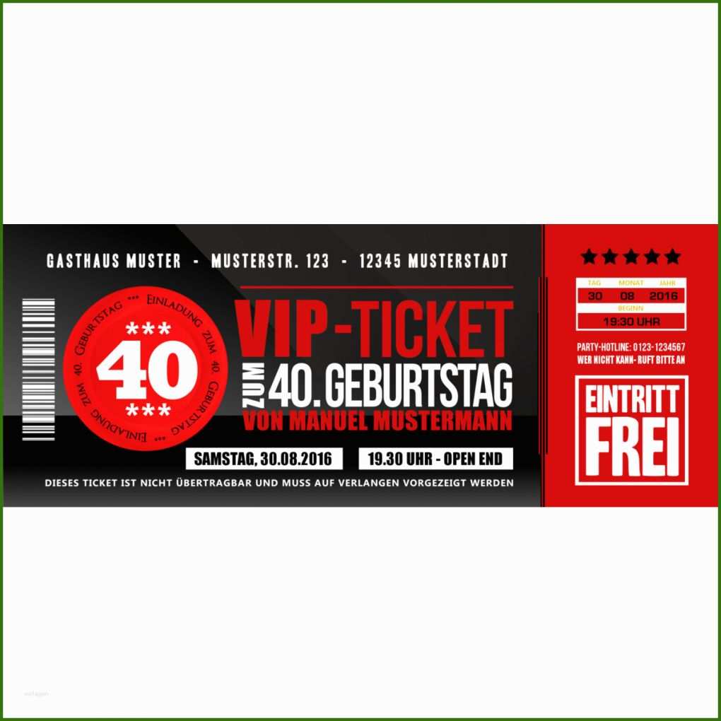 003 Einladung 40 Geburtstag Vorlage Einladungen Zum 40 Geburtstag – Individuelle Gestaltung