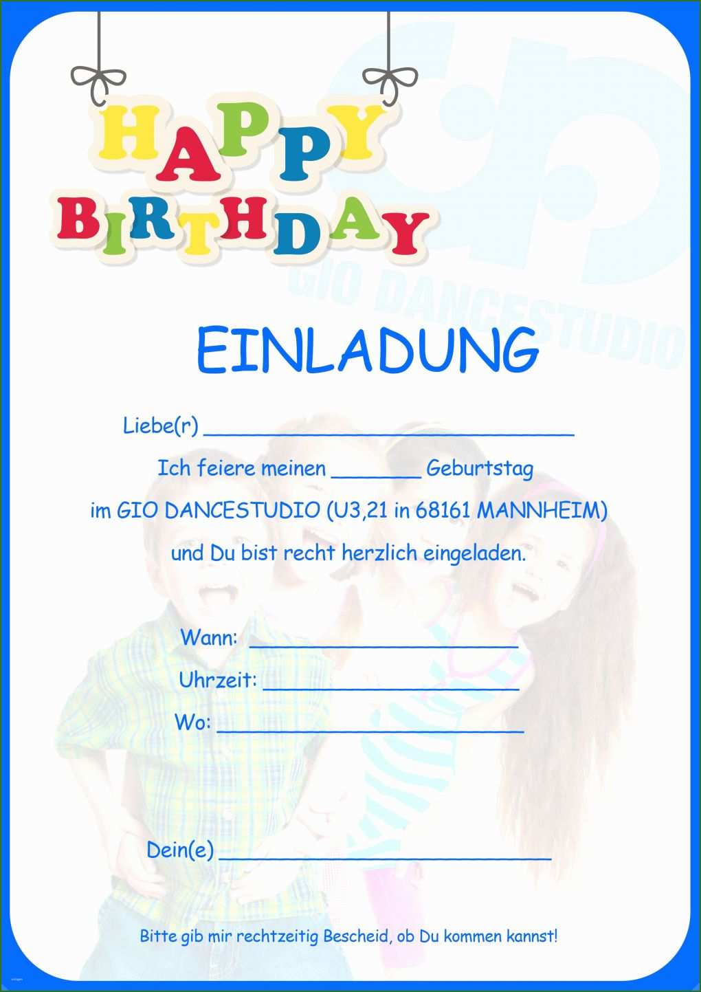 003 Geburtstagseinladung Vorlage Geburtstagseinladung Kindergeburtstag Vorlage ⋆ Geburtstag