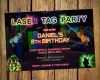 003 Kindergeburtstag Party Einladung Vorlage Einladung Lasertag Vorlage Kostenlos