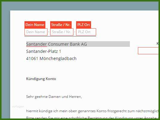 005 Kündigung Kreditkarte Vorlage Kostenlos Santander Kündigung Vorlage Download – Kostenlos – Chip