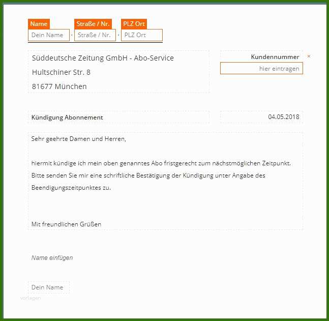 008 Deutsche Familienversicherung Kündigen Vorlage Süddeutsche Zeitung Kündigen Vorlage Download Chip