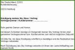 008 Kündigung Sky Deutschland Vorlage Sky Kündigen Vorlage Kündigungsschreiben Für Word