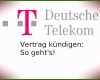 009 Deutsche Telekom Kündigung Vorlage Wie Kann Man Den Vertrag Bei Der Telekom Kündigen