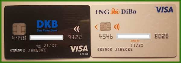 Kreditkarte Dkb Oder Ing Diba