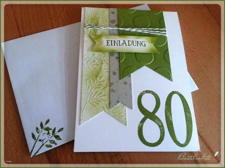 Einladungskarten Zum 80 Geburtstag