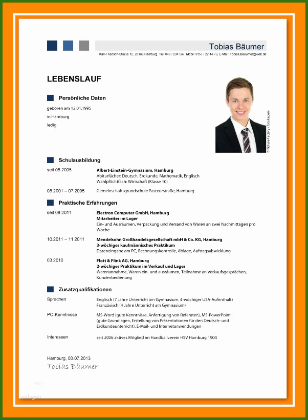 Stepstone Lebenslauf Generator