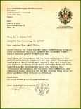 013 Adolf Hitler Lebenslauf Brief Lag Jahrelang Auf Postamt Herum Aufnahmebestätigung