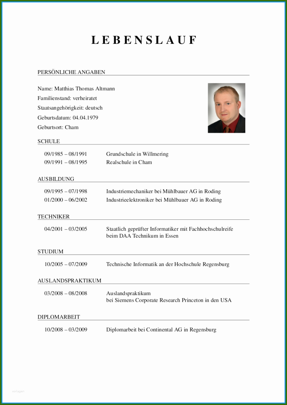 013 Beispiel Von Lebenslauf Auf Deutsch Curriculum Vitae Cv 77 013 Beispiel Von Lebenslauf Auf Deutsch Curriculum Vitae Cv 77