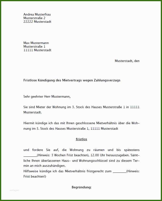 013 Vertragskündigung Telekom Vorlage Kündigung Mietwohnung Vorlage