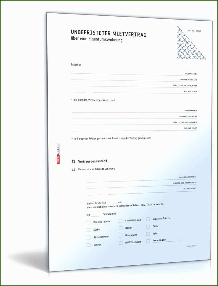 013 Wohnung Kündigen Vorlage Pdf Mietvertrag ...