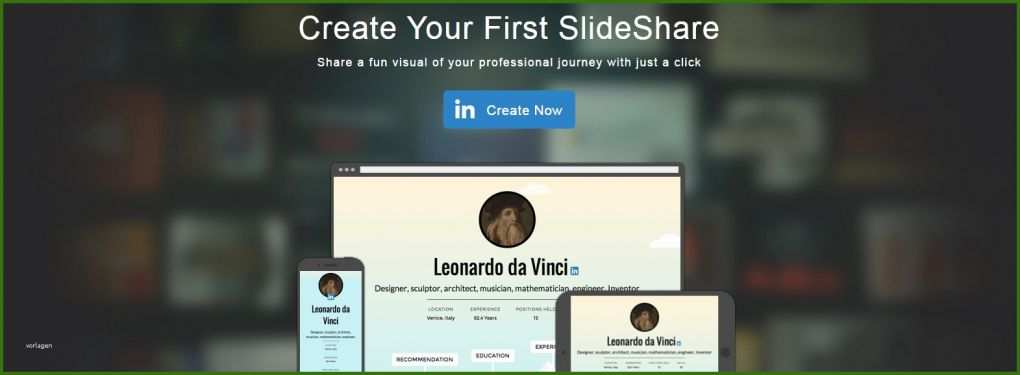 014 Linkedin Lebenslauf Slideshare Lebenslauf Visiualisierung Mit Einem Klick