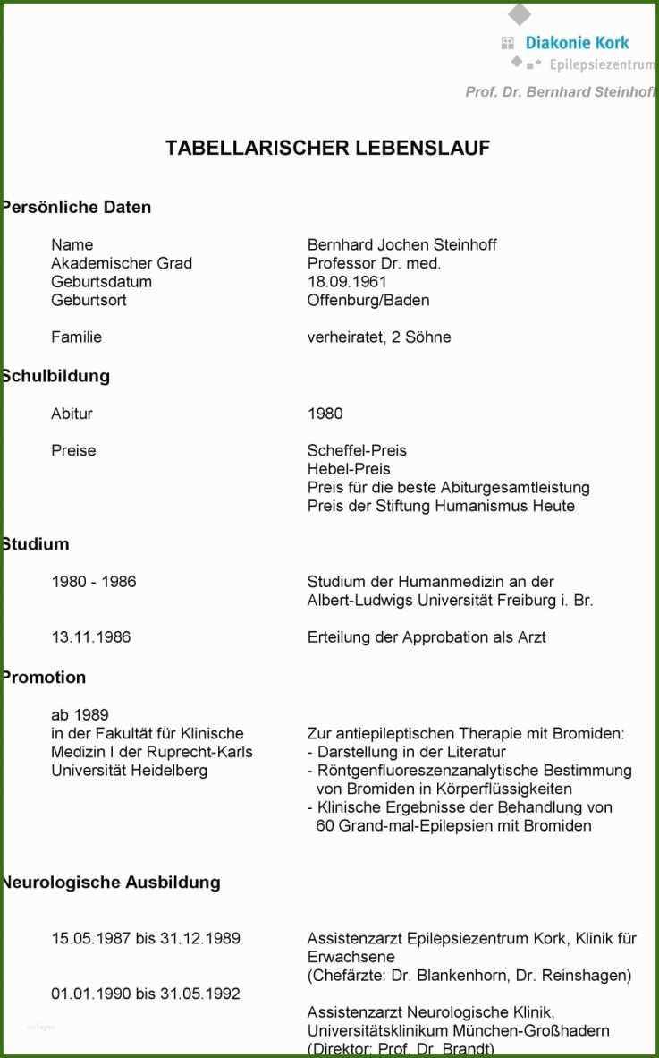 015 Lebenslauf Universität Tabellarischer Lebenslauf Pdf - Vorlage