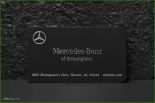 015 Mercedes Card Kündigen Vorlage Mercedes Benz Black soft Suede Business Card