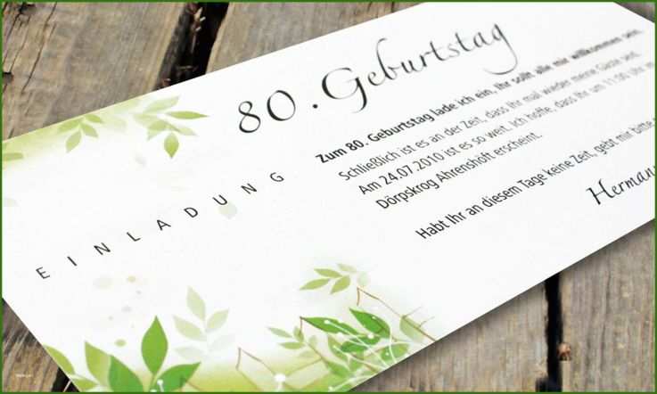 Einladung 4 Geburtstag Vorlage Schnste Einladung 80 Geburtstag In Bezug Auf Neueste Geburtstagseinladung 80 Vorlage