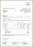 016 Vorlage Für Rechnung Kleinunternehmer Rechnungsvorlage Kostenlos – Word Excel &amp; Pdf