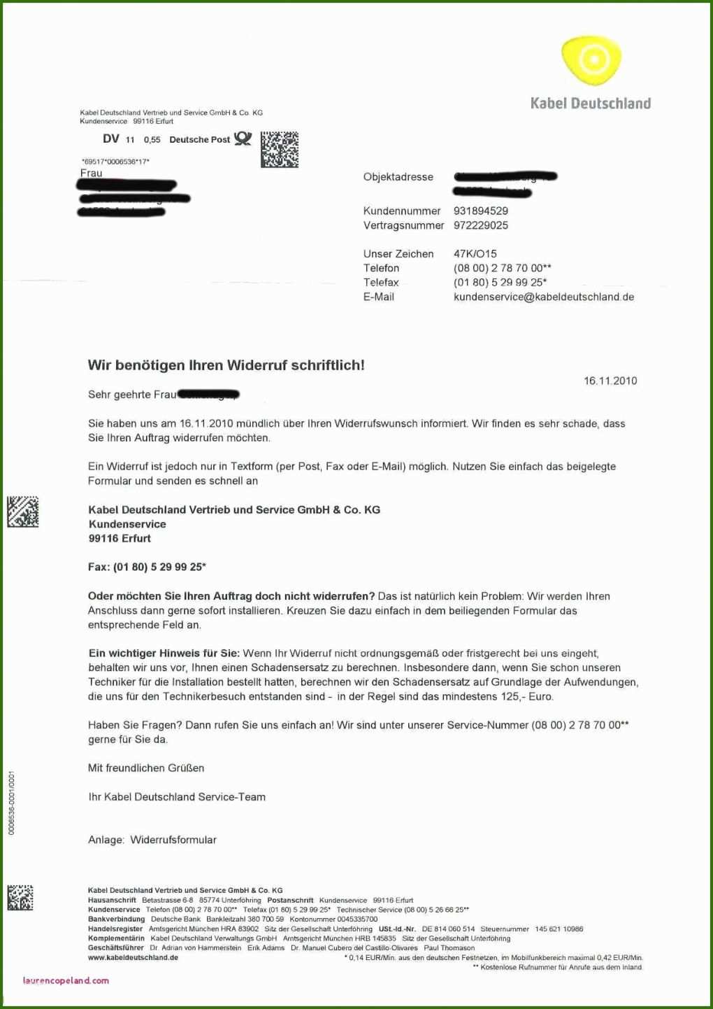 017 Abo Kündigen Vorlage Kostenlos Paidwings Ag Faxnummer Option Von sonderkundigung Telekom
