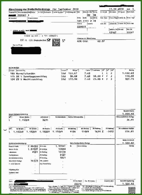 Vorlage Im Excel Format Fr Eine Lohn Und Gehaltsabrechnung
