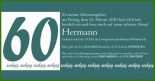 017 Vorlage Einladung 60 Geburtstag Hermann