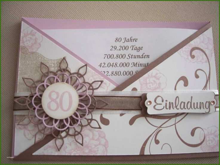 Einladungskarten 80 Geburtstag Vorlagen Kostenlos