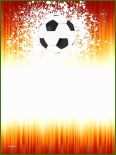 019 Fussball Vertrag Kündigen Vorlage Fußball Banner Mit Dem Ball Auf Einem Roten Hintergrund