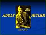 019 Lebenslauf Adolf Hitler Adolf Hitler Ppt Video Online Herunterladen