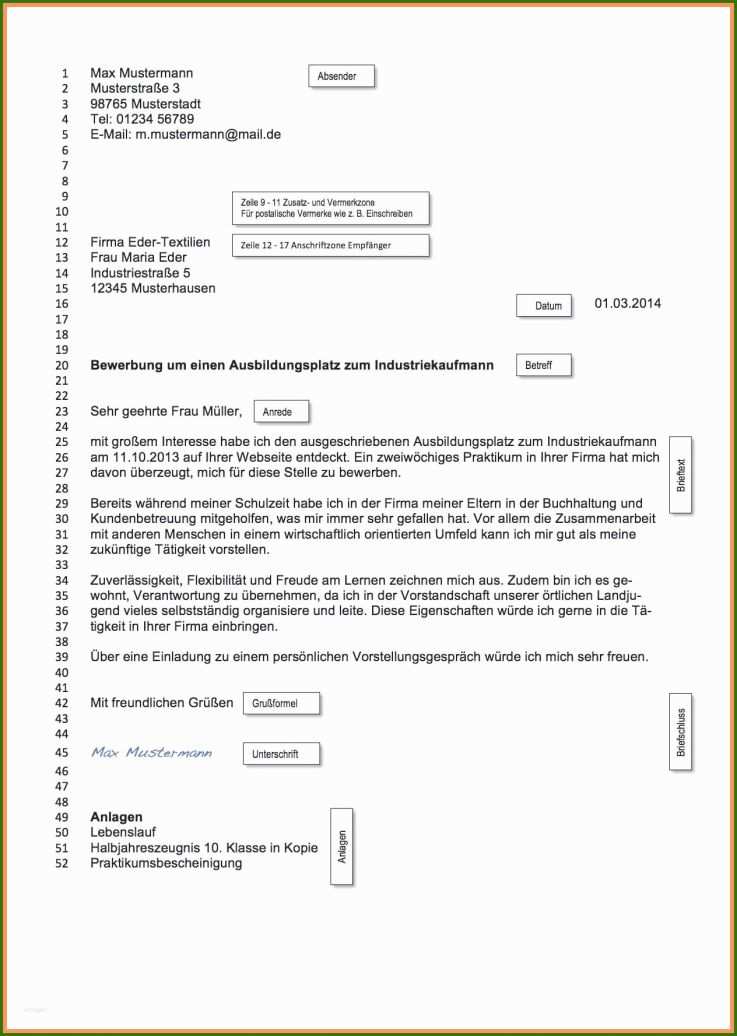 021 Max Mustermann Bewerbung Vorlage 16 Lebenslauf Zeilenabstand