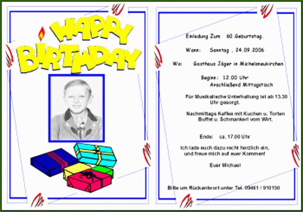 022 Vorlage Einladung 60 Geburtstag Vorlage Einladung Geburtstag