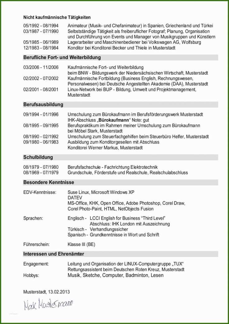 023 lebenslauf in englisch lebhaft tabellarischer lebenslauf vordruck