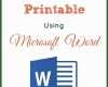 023 Lebenslauf Selber Machen How to Create A Printable Using Microsoft Word