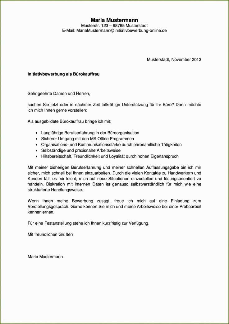 024 Bewerbung Wäscherei Vorlage Anschreiben Bewerbung Bürokauffrau