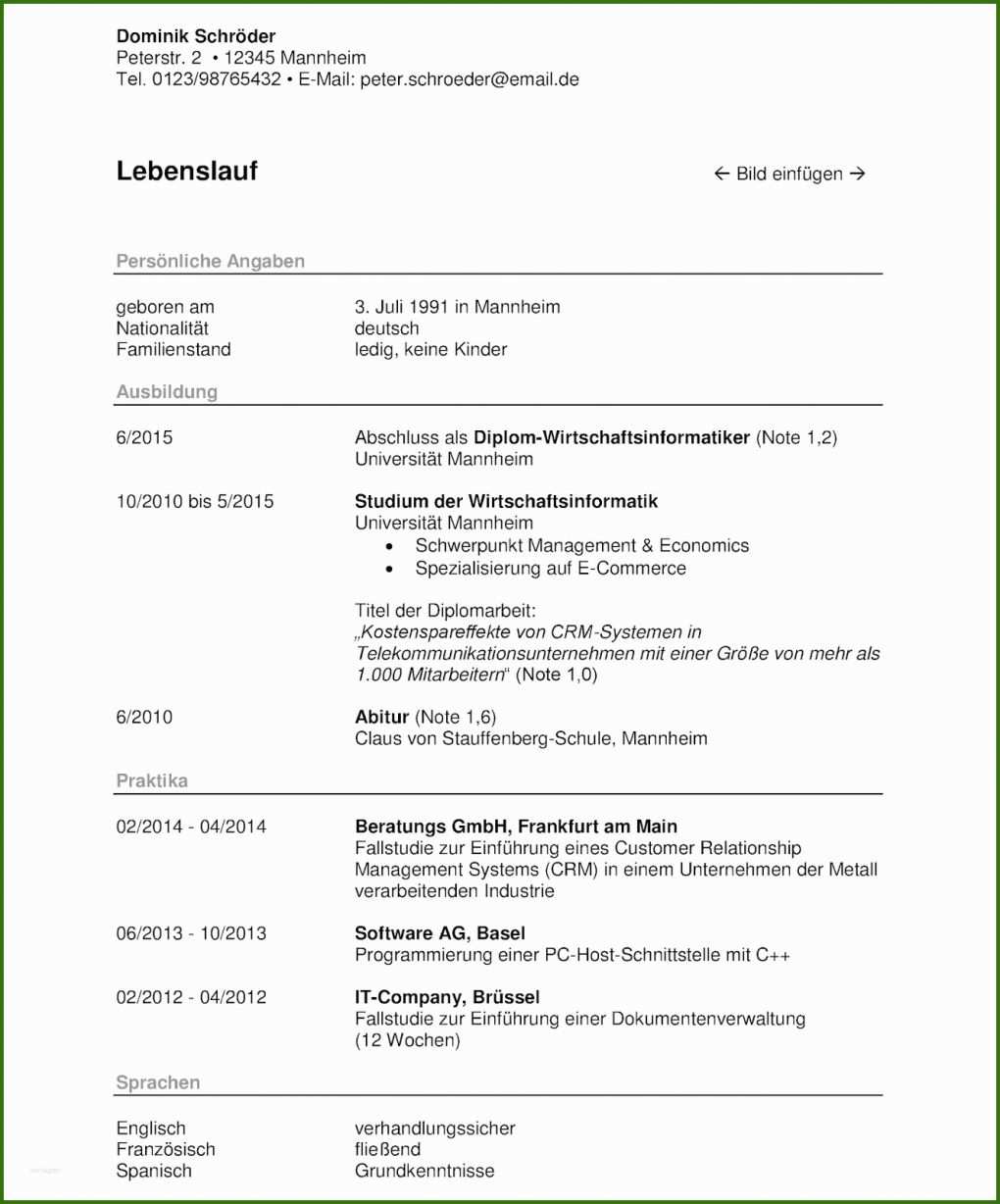 024 Muster Lebenslauf Deutsch Lebenslauf Vorlage 2016 Dokument Blogs