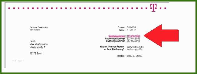 024 Telekom Prepaid Kündigen Vorlage Telekom Kundennummer so Findet Ihr Sie Schnell Und – Free