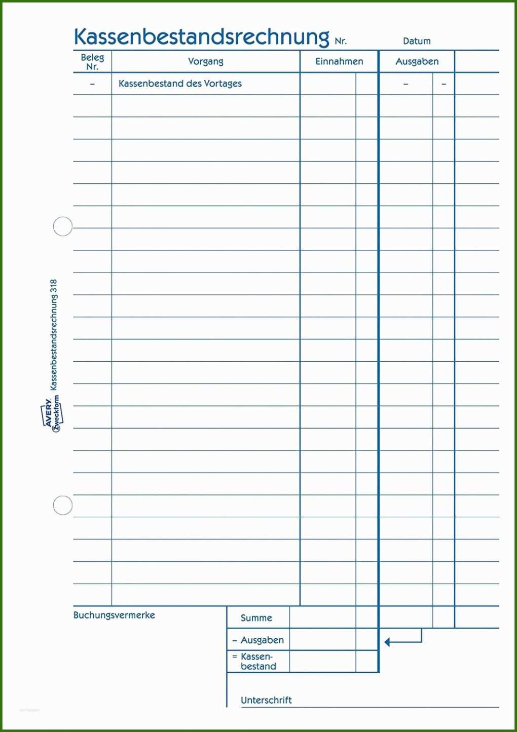 025 Kassenabrechnung Vorlage Das ordnungsgeme Kassenbuch so Gehts Durchgehend Stunning