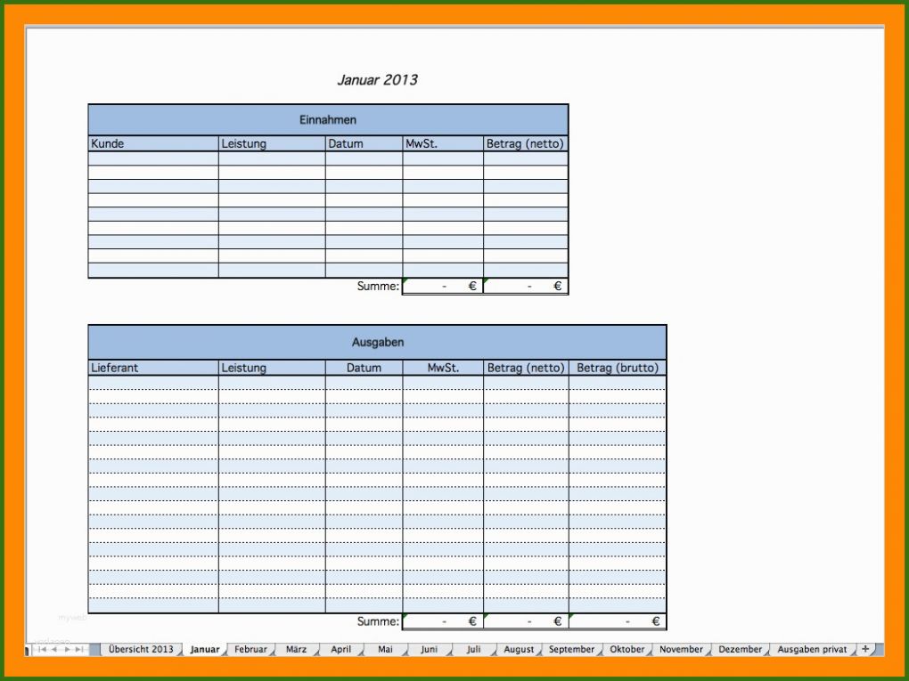 027 Einnahmen Ausgaben Rechnung Excel Vorlage 7 Einnahmen Ausgaben Rechnung Vorlage Excel