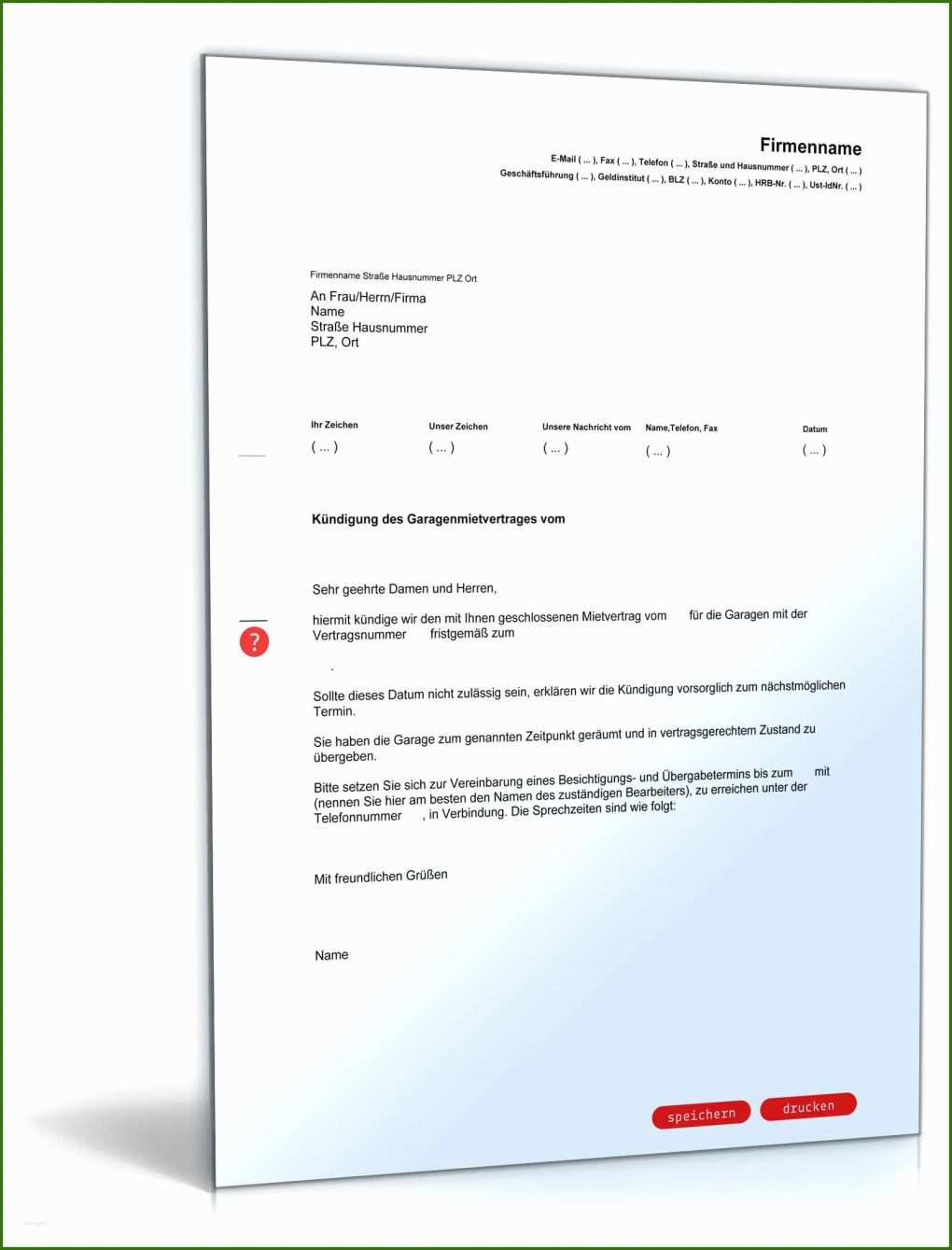 028 Kündigung Mietvertrag Vermieter Vorlage Kostenlos Pdf Fristgemäße Kündigung Garagenmietvertrag Durch Vermieter