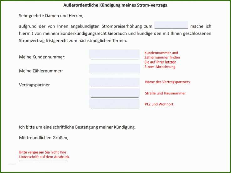 Vorlage K Ndigung Stromvertrag E Wie Einfach K Ndigen Vorlage Vorlage Download Chip