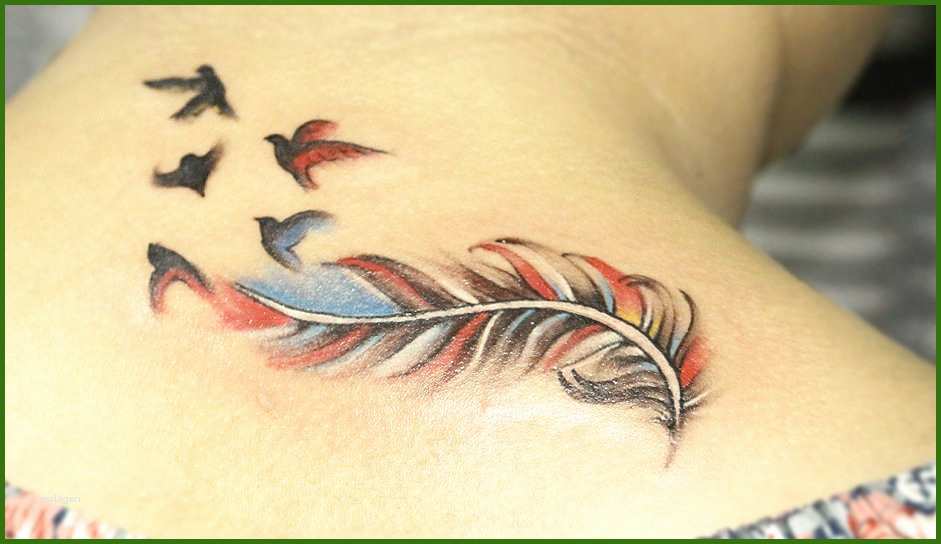 Beeindruckend Feder Tattoos Und Bedeutung Vorlage Ideen für 2019/2020