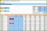 Wunderbar Excel Vorlage Zeiterfassung 1300x850
