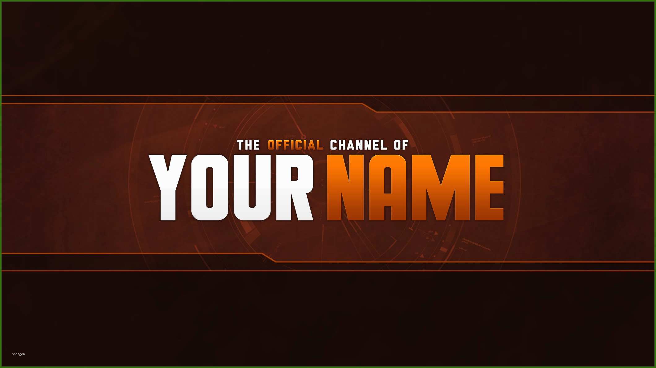 Ausnahmsweise 13 Template Psd Channel Art Vorlage Ideen F r 2022