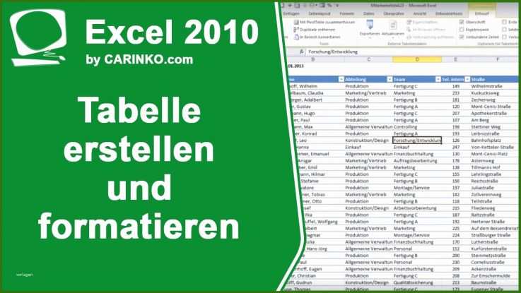 Html Tabelle Vorlage Excel Tabelle Vorlage Erstellen