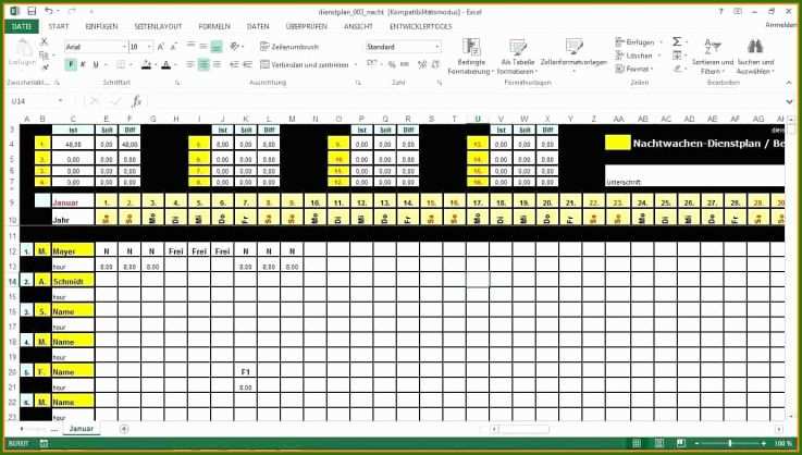 Arbeitsplan Vorlage Excel Arbeitsplan Erstellen Excel 1815