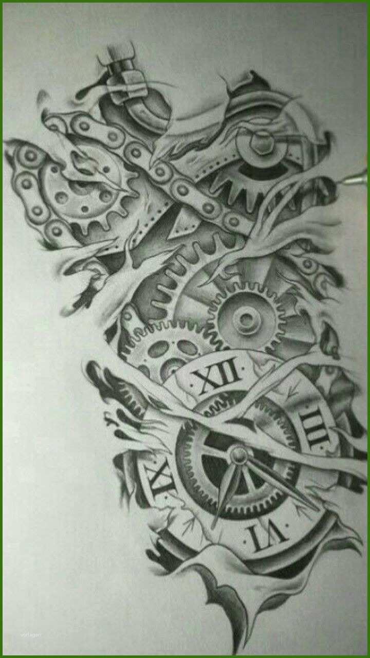 Tattoo Uhr Vorlage 15 Ideen Sie Jetzt Versuchen Müssen